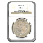 1892-O Morgan Dollar MS-63 NGC