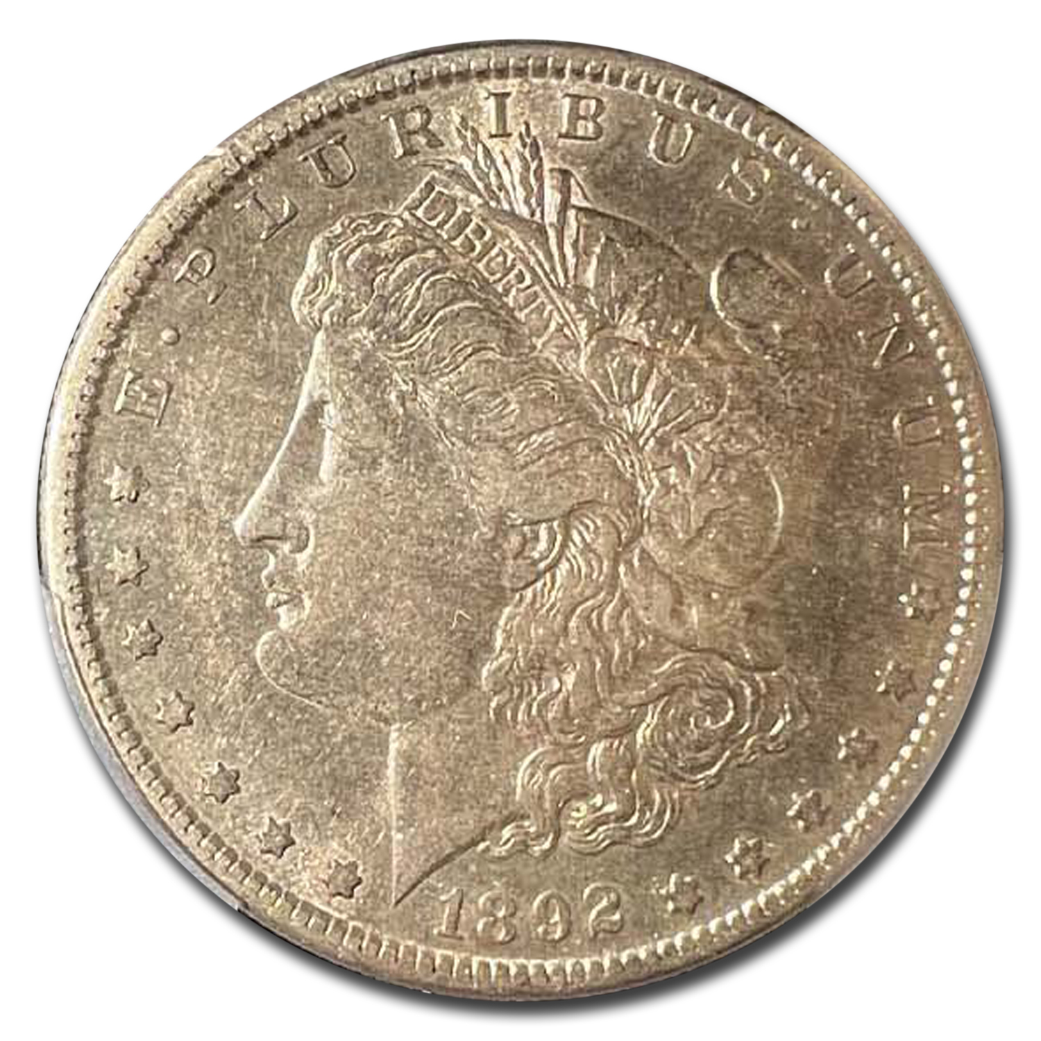 1892 top s silver coin