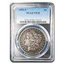 1892-S Morgan Dollar VF-25 PCGS