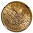 1893 $5 Liberty Gold Half Eagle MS-63 NGC
