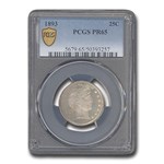 1893 Barber Quarter PR-65 PCGS