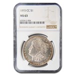 1893-CC Morgan Dollar MS-63 NGC