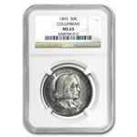 1893 Columbian Expo Half Dollar MS-63 NGC