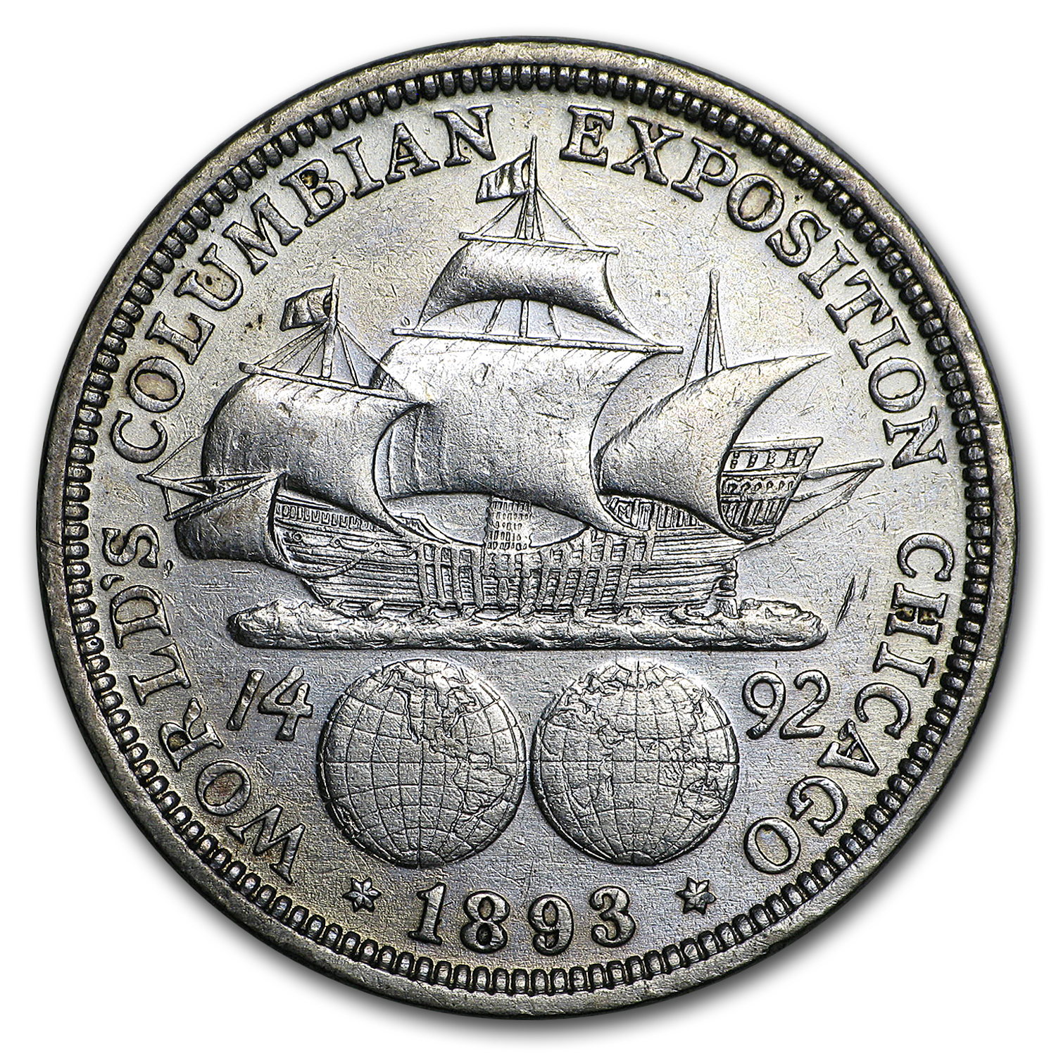 1893 columbian exposition half dollar