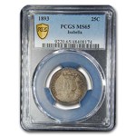 1893 Isabella Quarter MS-65 PCGS