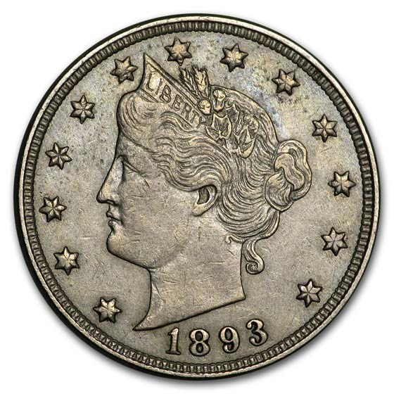 Buy 1893 Liberty Head V Nickel VF | APMEX