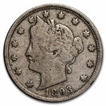 1893 Liberty Head V Nickel VG