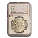 1893 Morgan Dollar XF-45 NGC