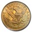 1893-O $5 Liberty Gold Half Eagle AU-58 PCGS CAC (OGH)