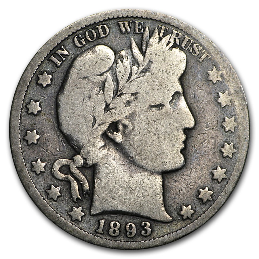 1893-O Barber Half Dollar Good