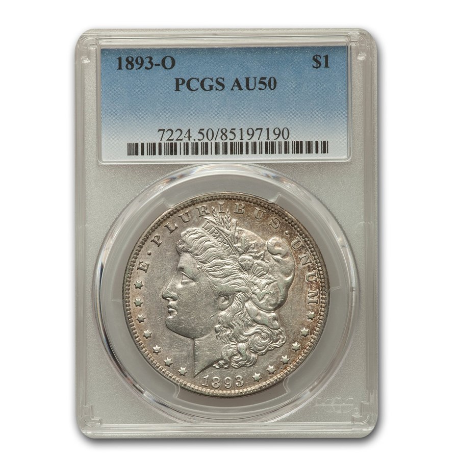 Buy 1893-O Morgan Dollar AU-50 PCGS | APMEX