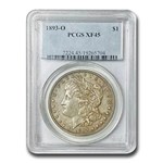 1893-O Morgan Dollar XF-45 PCGS