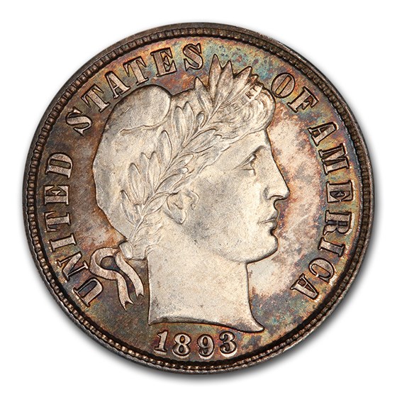 Buy 1893-S Barber Dime MS-66 PCGS | APMEX