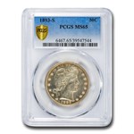 1893-S Barber Half Dollar MS-65 PCGS