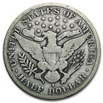 1893-S Barber Half Dollar VG