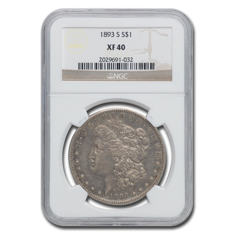 Buy 1893-S Morgan Dollar XF-40 NGC | APMEX