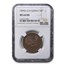 1894-A German New Guinea 10 Pfennig MS-64 NGC (Brown)