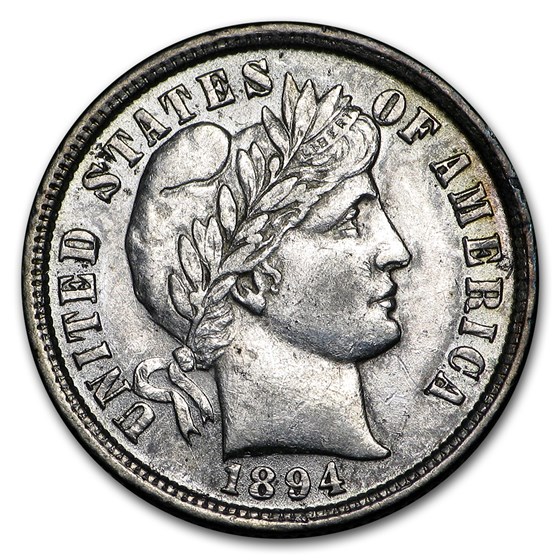 Buy 1894 Barber Dime AU-58 | APMEX