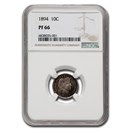 1894 Barber Dime PF-66 NGC