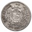 1894 Guatemala Peso Counterstamped on a Chile Peso VF