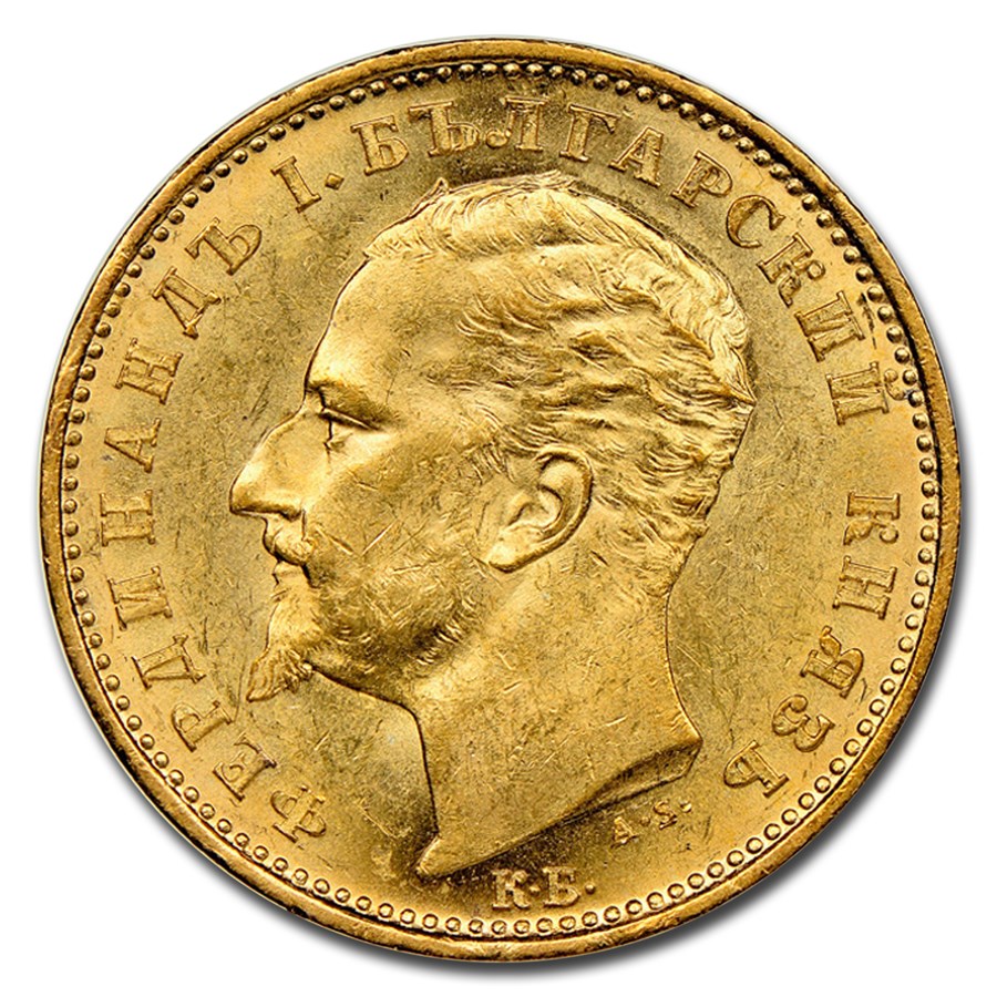 Buy 1894-KB Bulgaria Gold 20 Leva Ferdinand I MS-61 NGC | APMEX