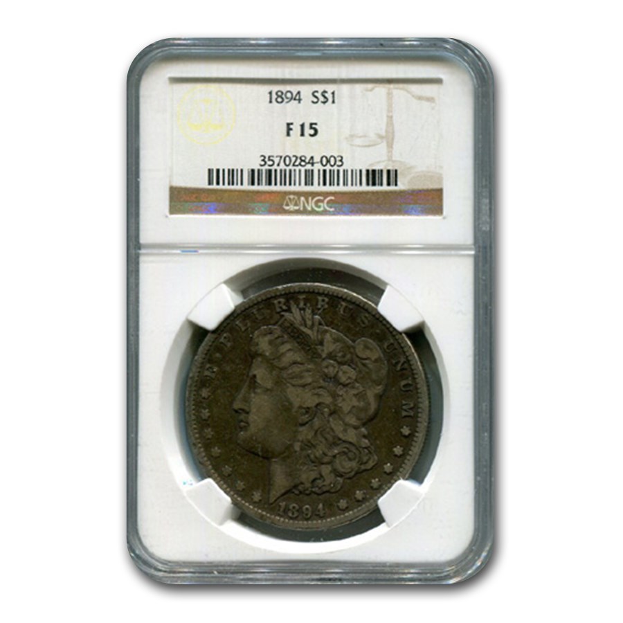 Buy 1894 Morgan Dollar Fine-15 NGC | APMEX