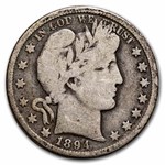 1894-O Barber Half Dollar VG