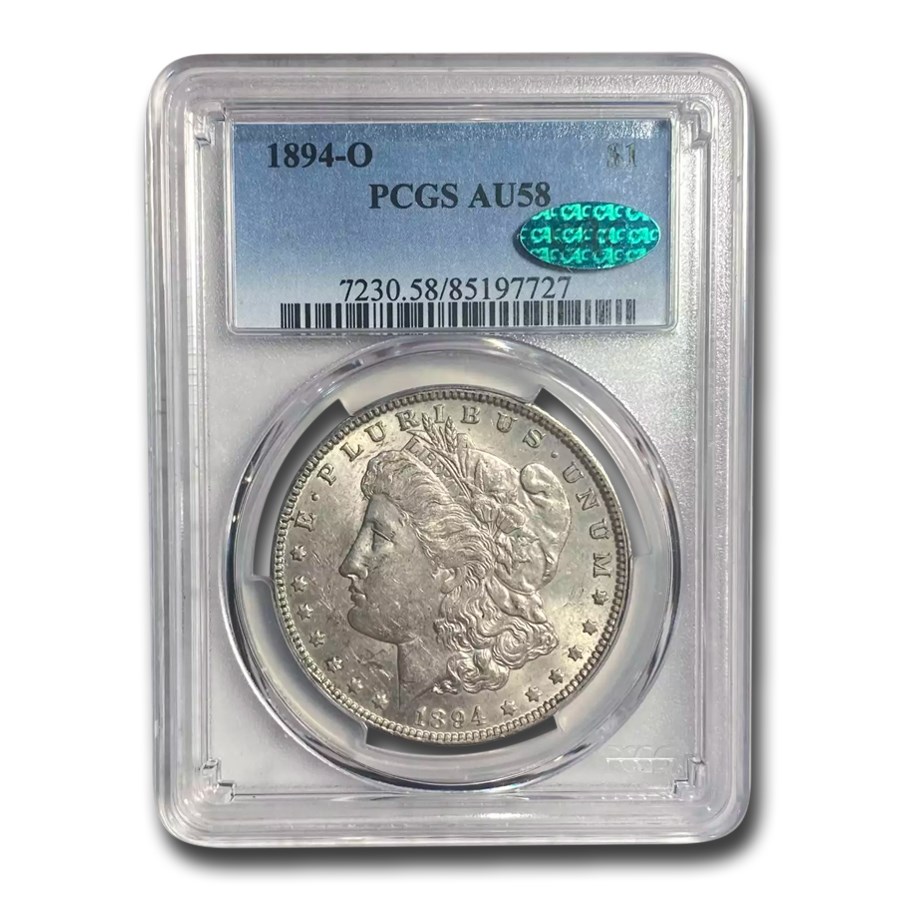 Buy 1894-O Morgan Dollar AU-58 PCGS CAC | APMEX