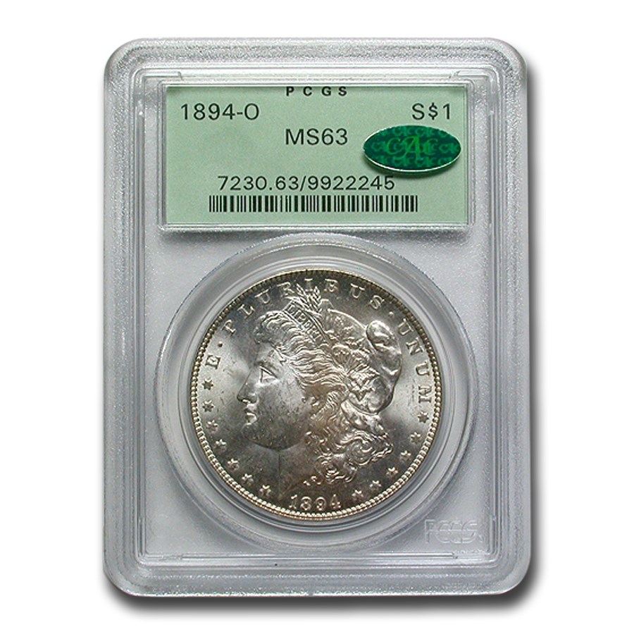 1894-O Morgan Dollar MS-63 PCGS CAC