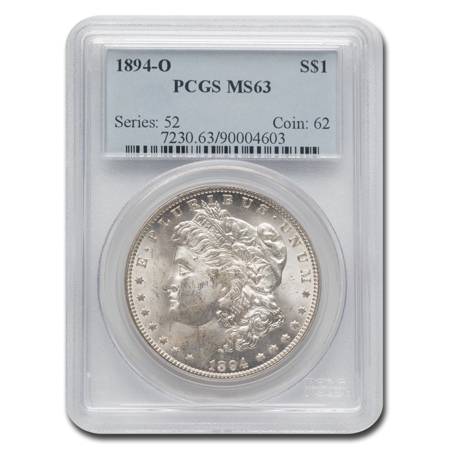 1894-O Morgan Dollar MS-63 PCGS