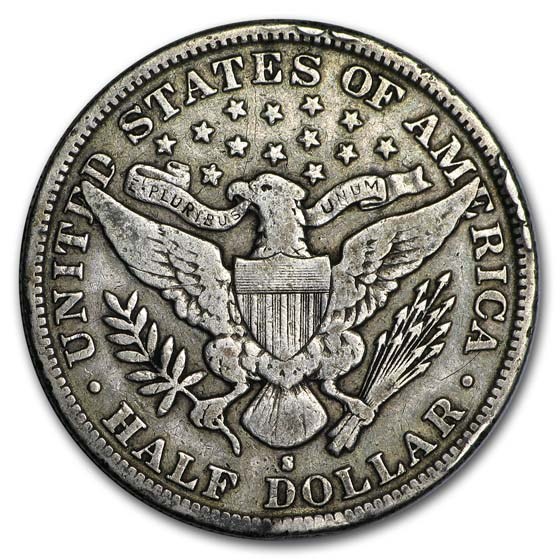 Buy 1894-S Barber Half Dollar Fine | APMEX