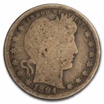 1894-S Barber Quarter AG