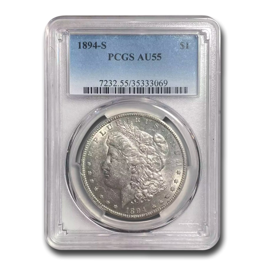 1894-S Morgan Dollar AU-55 PCGS