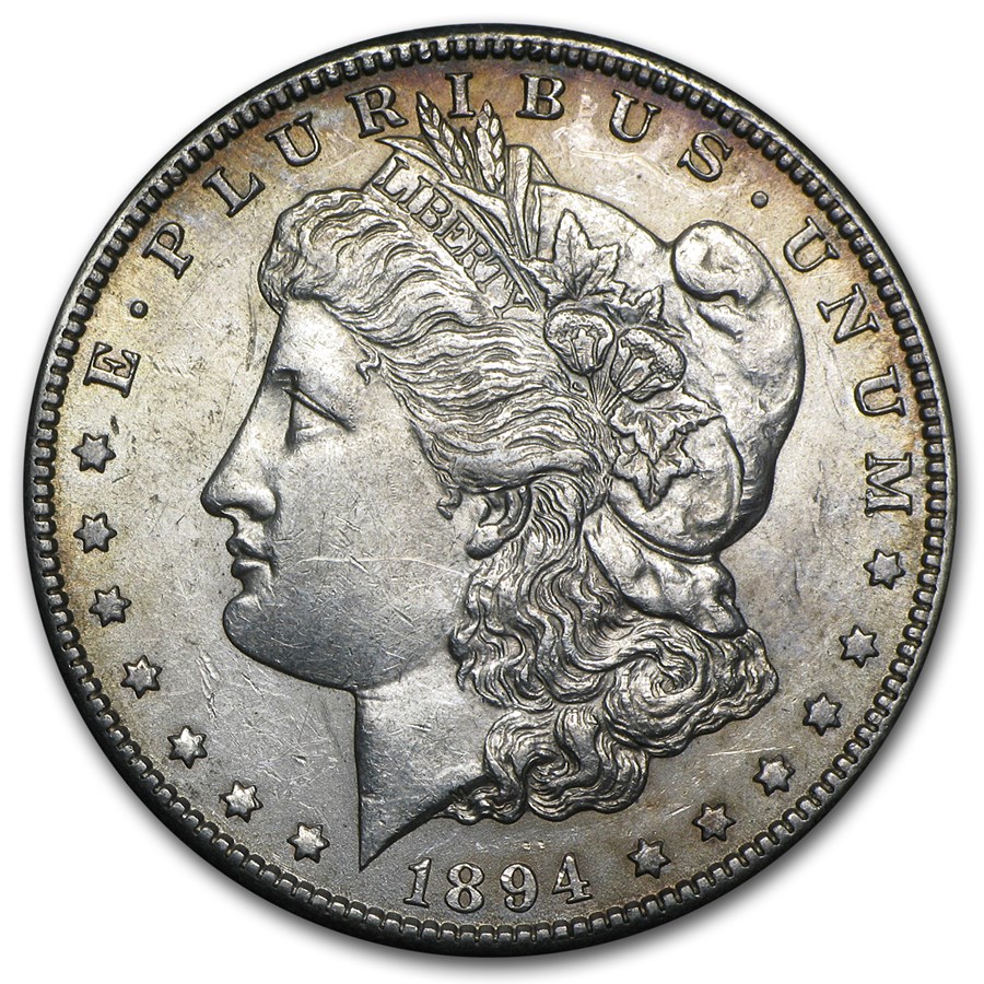 Buy 1894-s Morgan Dollar Au-55 