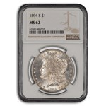 1894-S Morgan Dollar MS-62 NGC