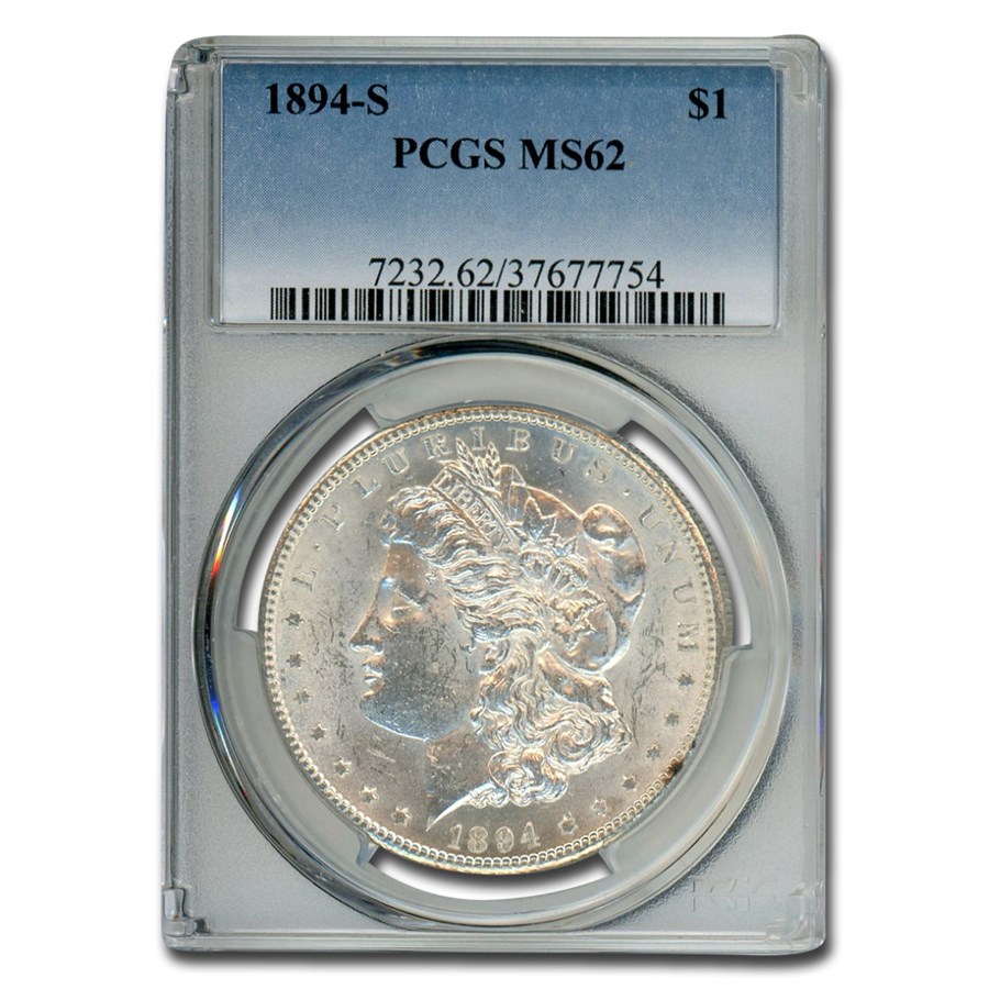 1894-S Morgan Dollar MS-62 PCGS