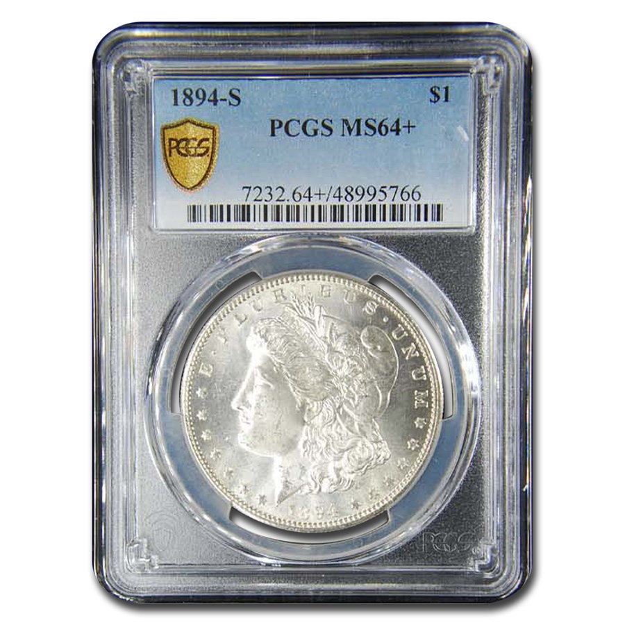 1894-S Morgan Dollar MS-64+ PCGS