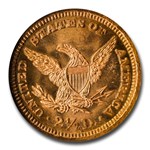 1895 $2.50 Liberty Gold Quarter Eagle MS-66 NGC