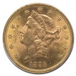 1895 $20 Liberty Gold Double Eagle MS-61 PCGS