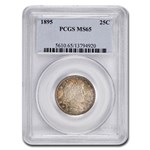 1895 Barber Quarter MS-65 PCGS