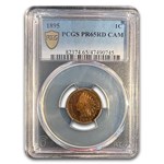 1895 Indian Head Cent PR-65 Cameo PCGS (Red)