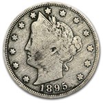 1895 Liberty Head V Nickel VG