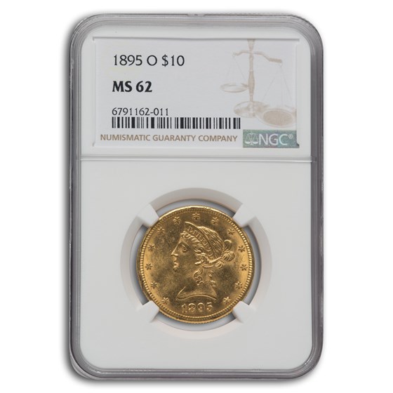 Buy 1895-O $10 Liberty Gold Eagle MS-62 NGC | APMEX