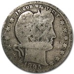 1895-O Barber Quarter AG