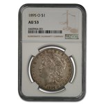 1895-O Morgan Dollar AU-53 NGC