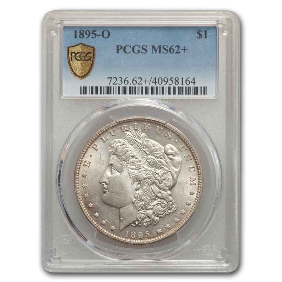 Buy 1895-O Morgan Dollar MS-62+ PCGS | APMEX