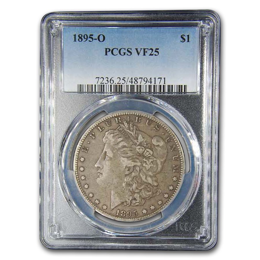 1895-O Morgan Dollar VF-25 PCGS