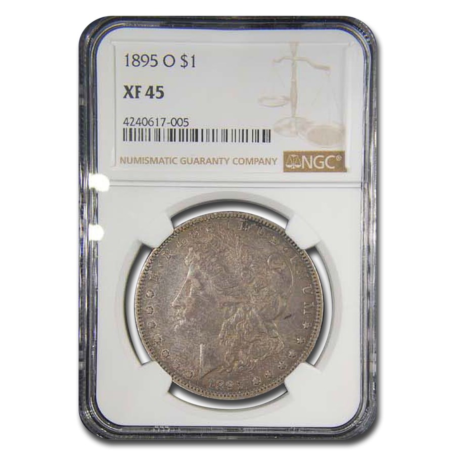 1895-O Morgan Dollar XF-45 NGC