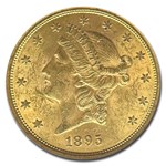 1895-S $20 Liberty Gold Double Eagle MS-61 NGC