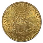 1895-S $20 Liberty Gold Double Eagle MS-61 NGC